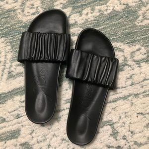 J. Crew Black Sandals